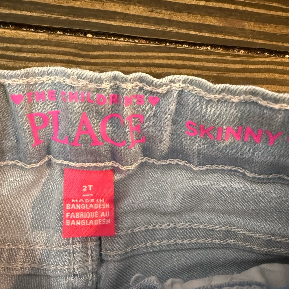The Children's Place Toddler Denim Jeans NWT 2T - Picture 7 of 7